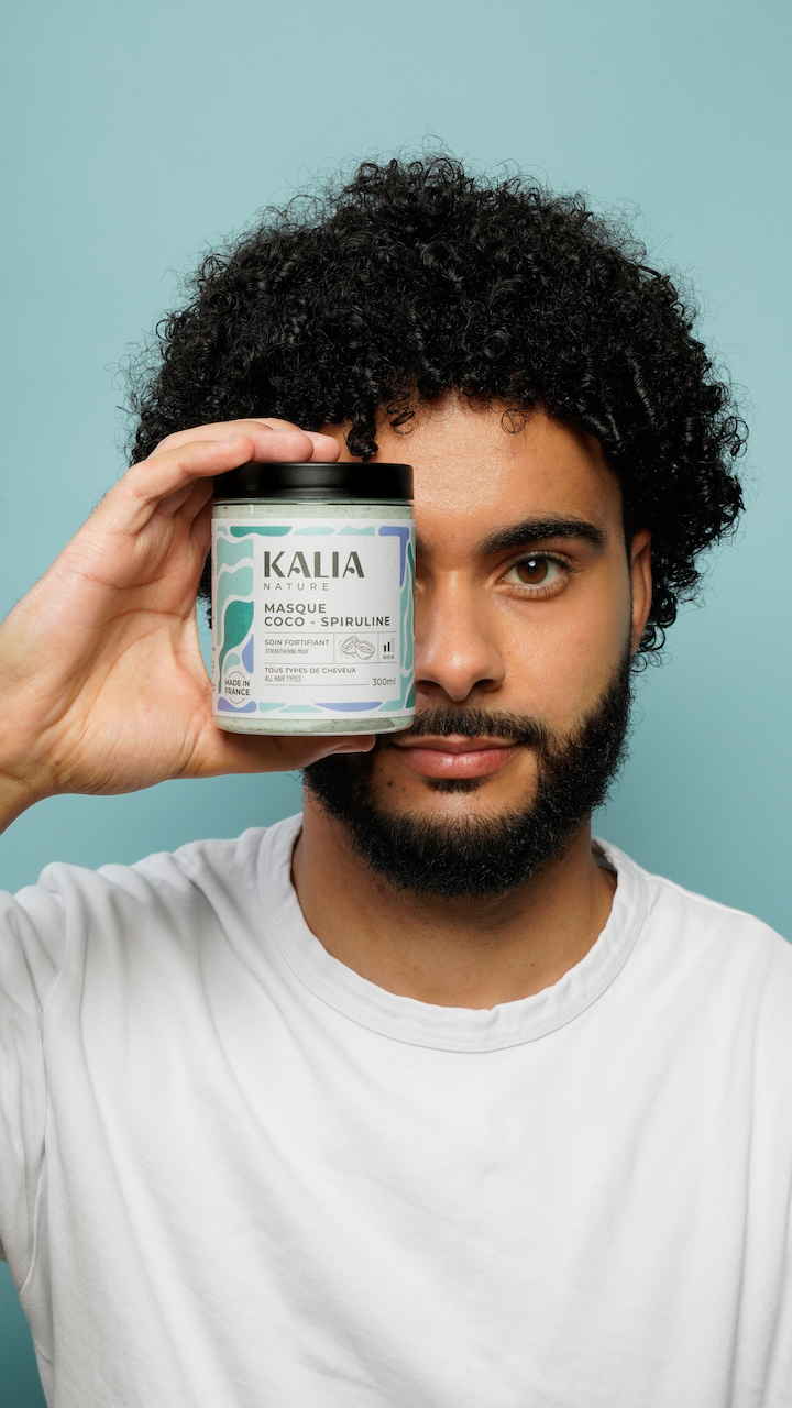 Masque coco-spiruline – Kalia Nature