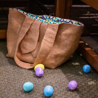 Panier chasse aux oeufs - Enami Studio