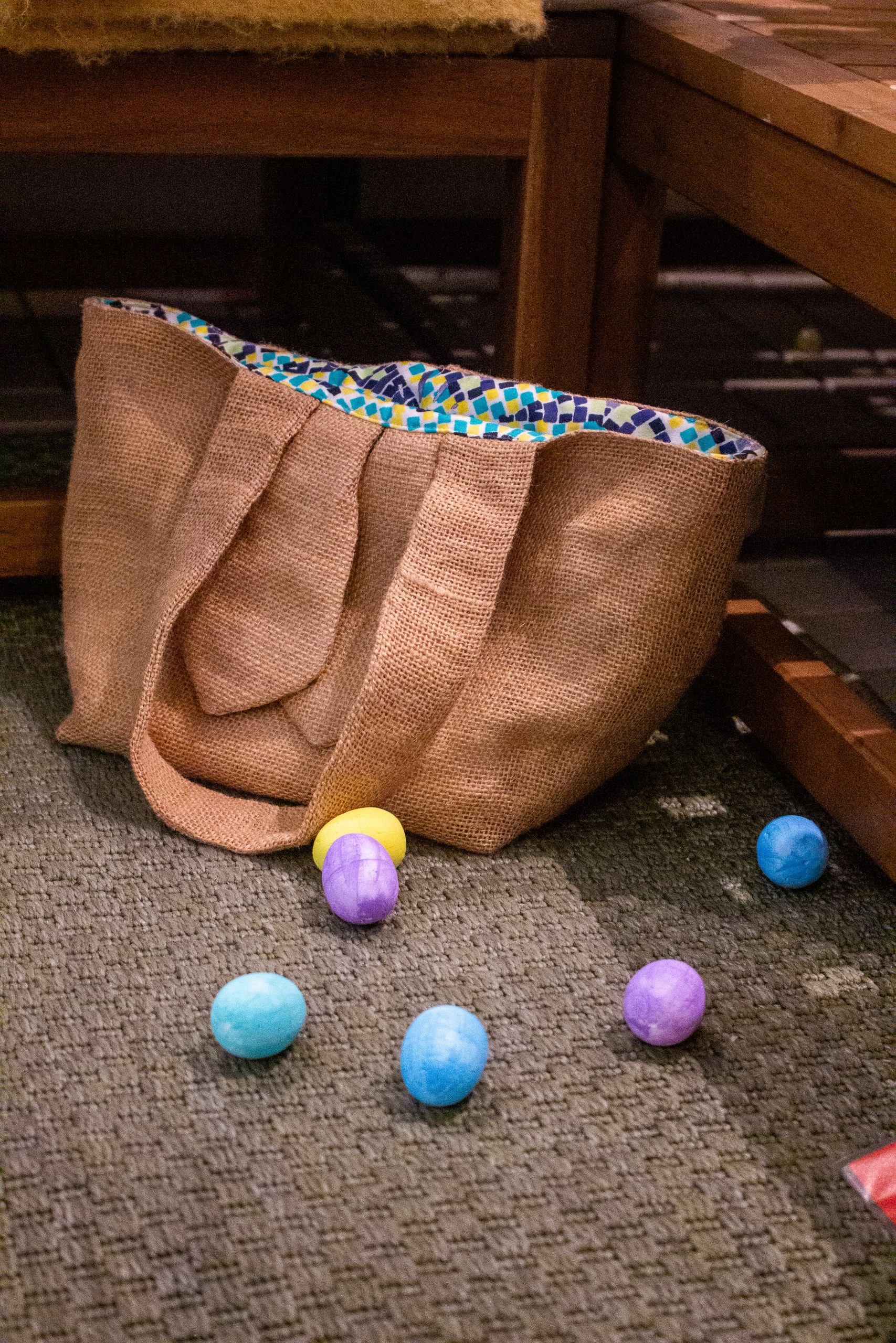 Panier chasse aux oeufs - Enami Studio